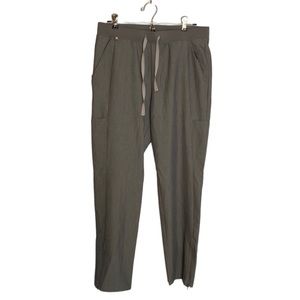 Figs Technical Collection Kade grey scrub bottoms women’s size medium